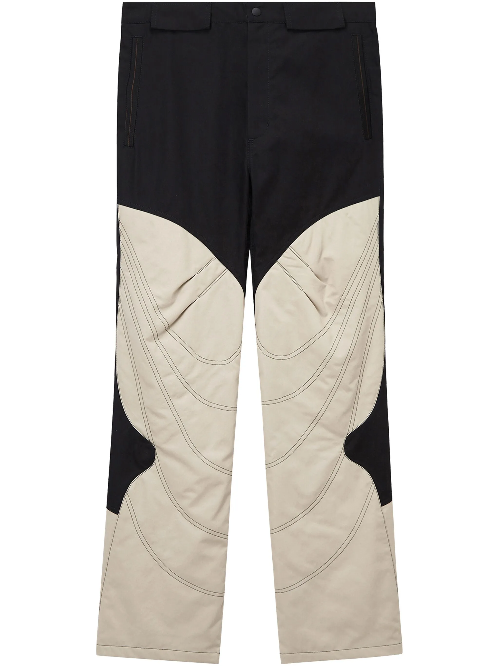 Брюки со вставками Kiko Kostadinov, бежевый
Брюки со вставками Kiko Kostadinov, бежевый