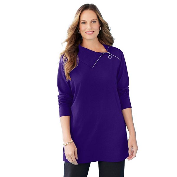 Женская футболка-туника с молнией Suprema Studio plus size Catherines, Deep Grape, Фиолетовый, Женская футболка-туника с молнией Suprema Studio plus size Catherines, Deep Grape
Женская футболка-туника с молнией Suprema Studio plus size Catherines, Deep Grape, Фиолетовый, Женская футболка-туника с молнией Suprema Studio plus size Catherines, Deep Grape