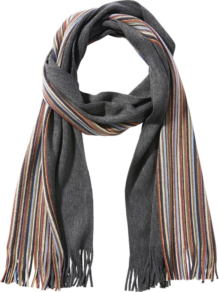 Шарф Jan Vanderstorm, цвет dunkelgrau gestreift
Шарф Jan Vanderstorm, цвет dunkelgrau gestreift