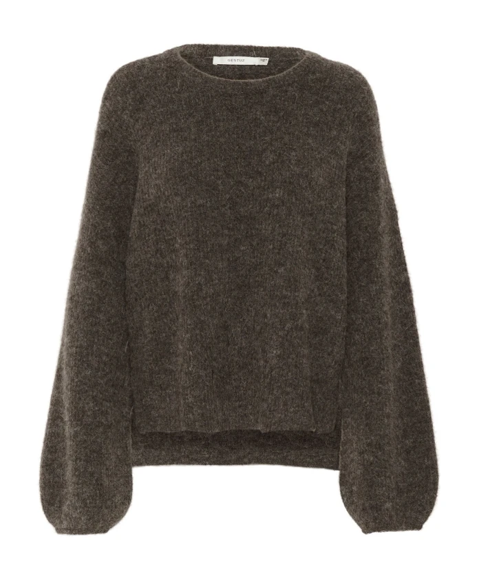 Уютный свитер каштанового меланжа Gestuz, коричневый
Уютный свитер каштанового меланжа Gestuz, коричневый