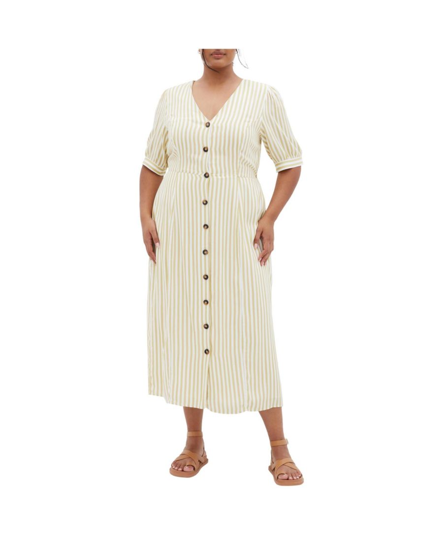 Женское полосатое платье Charli CITY CHIC, Ivory stripe
Женское полосатое платье Charli CITY CHIC, Ivory stripe