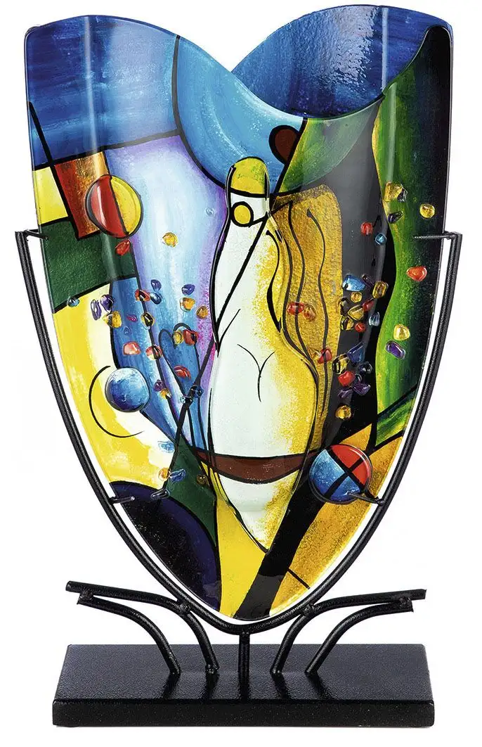 Настольная ваза Casablanca by Gilde "Магия, декоративная ваза", (1 шт.), ваза из стекла, на черной металлической основе 35х58х10 см, цвет bunt
Настольная ваза Casablanca by Gilde "Магия, декоративная ваза", (1 шт.), ваза из стекла, на черной металлической основе 35х58х10 см, цвет bunt