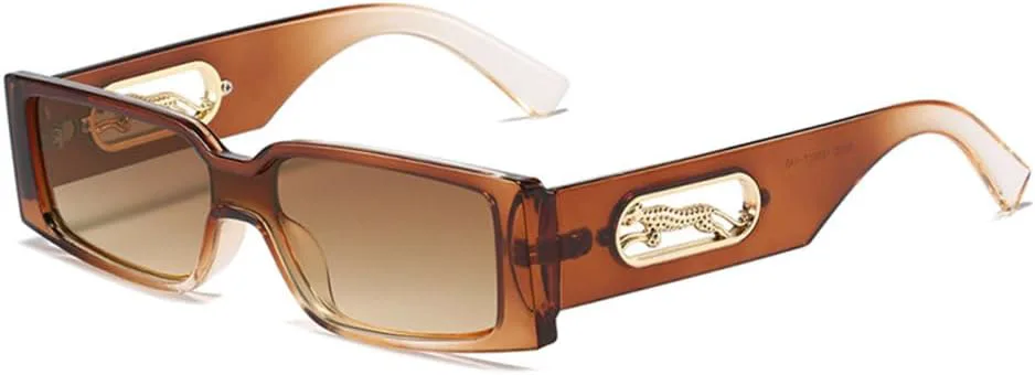 Миниатюрные солнцезащитные очки с леопардовым принтом для мужчин и женщин, роскошные маленькие солнцезащитные очки в стиле панк с пантерой TYUVIVO, Brown
Миниатюрные солнцезащитные очки с леопардовым принтом для мужчин и женщин, роскошные маленькие солнцезащитные очки в стиле панк с пантерой TYUVIVO, Brown