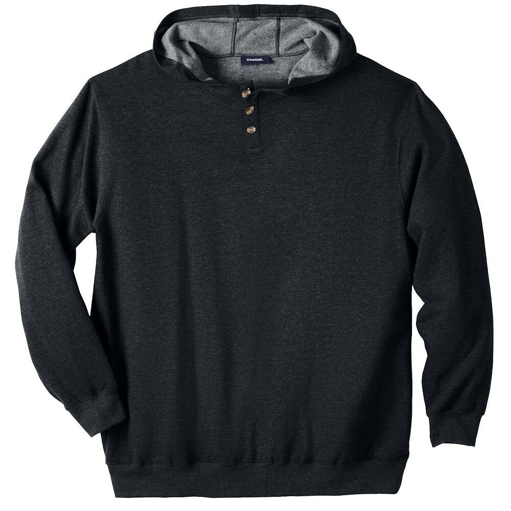Мужской флисовый пуловер больших и высоких размеров Kingsize Henley KingSize, цвет Heather Charcoal
Мужской флисовый пуловер больших и высоких размеров Kingsize Henley KingSize, цвет Heather Charcoal