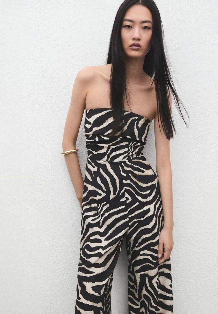 Комбинезон Mango Jumpsuit, Black White/Black
Комбинезон Mango Jumpsuit, Black White/Black