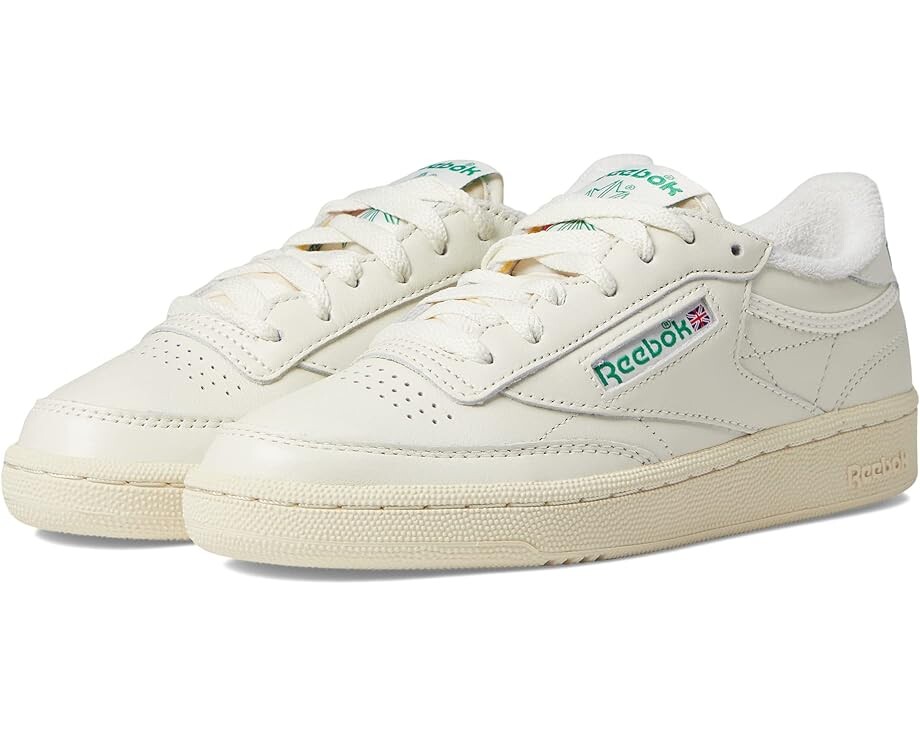 Кроссовки Reebok Lifestyle Women's Club C 85, цвет Chalk/Alabaster/Glen Green
Кроссовки Reebok Lifestyle Women's Club C 85, цвет Chalk/Alabaster/Glen Green