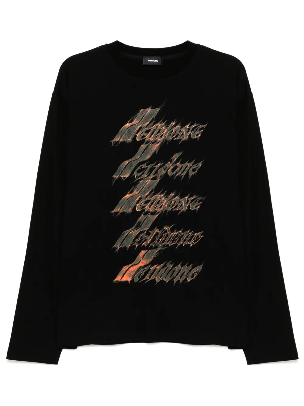 Футболка с логотипом We11done, черный
Футболка с логотипом We11done, черный