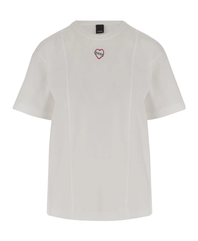 Футболка Pinko With Heart Embroidery, белый
Футболка Pinko With Heart Embroidery, белый