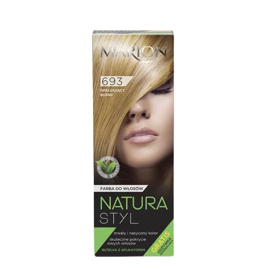 Marion, Natura Styl, краска для волос 693 Opalescent Blonde, 95 мл
Marion, Natura Styl, краска для волос 693 Opalescent Blonde, 95 мл