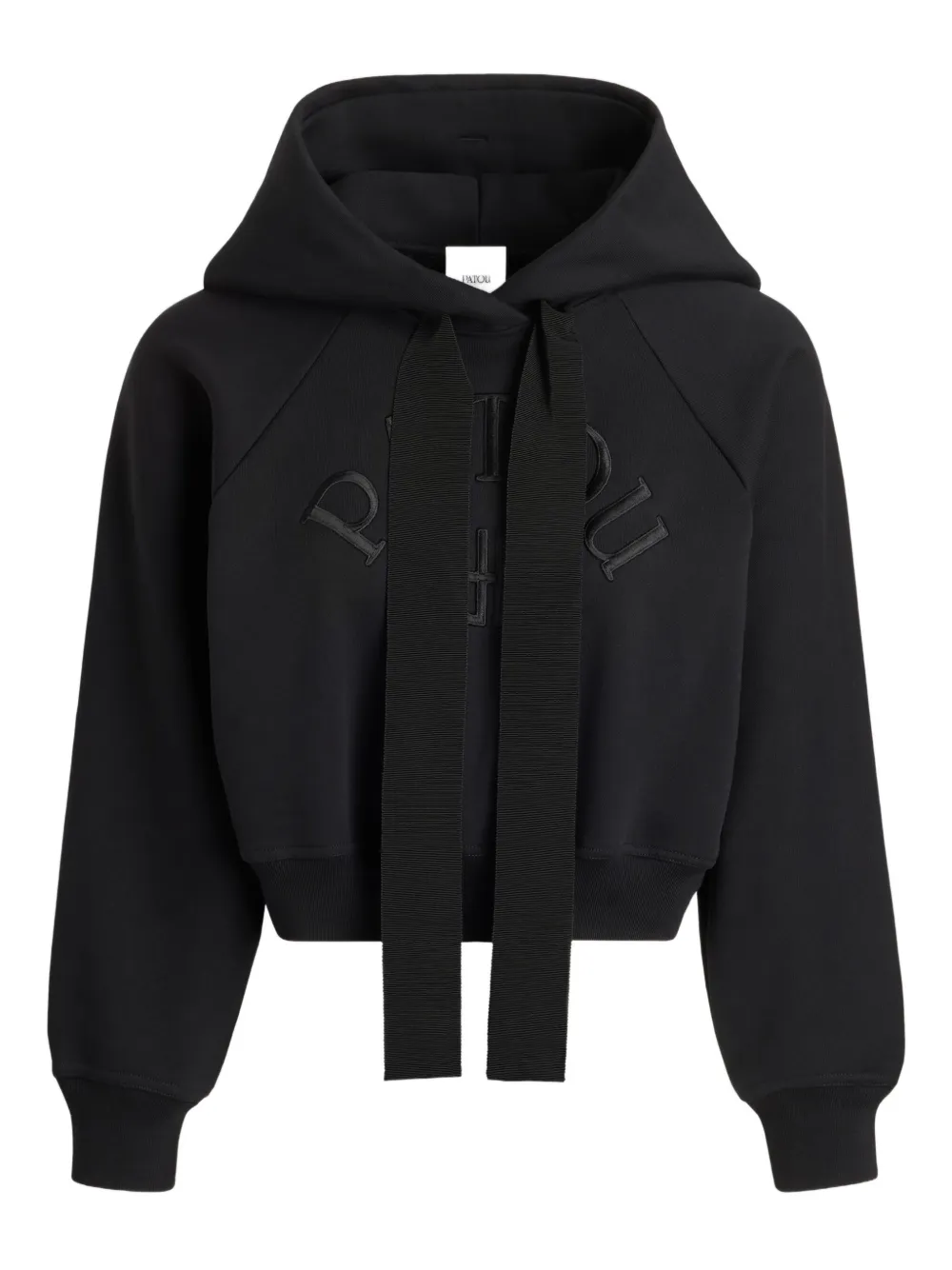 Толстовка с вышитым логотипом PATOU, черный
Толстовка с вышитым логотипом PATOU, черный