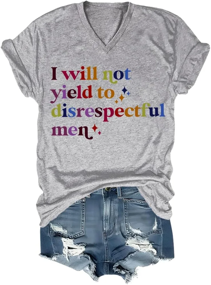 Футболка Feminism I Will Not Yield to Disrespectful Men woati
Футболка Feminism I Will Not Yield to Disrespectful Men woati