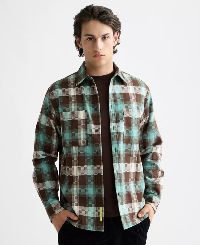 Мужская рубашка свободного кроя Scotch & Soda, зеленый
Мужская рубашка свободного кроя Scotch & Soda, зеленый