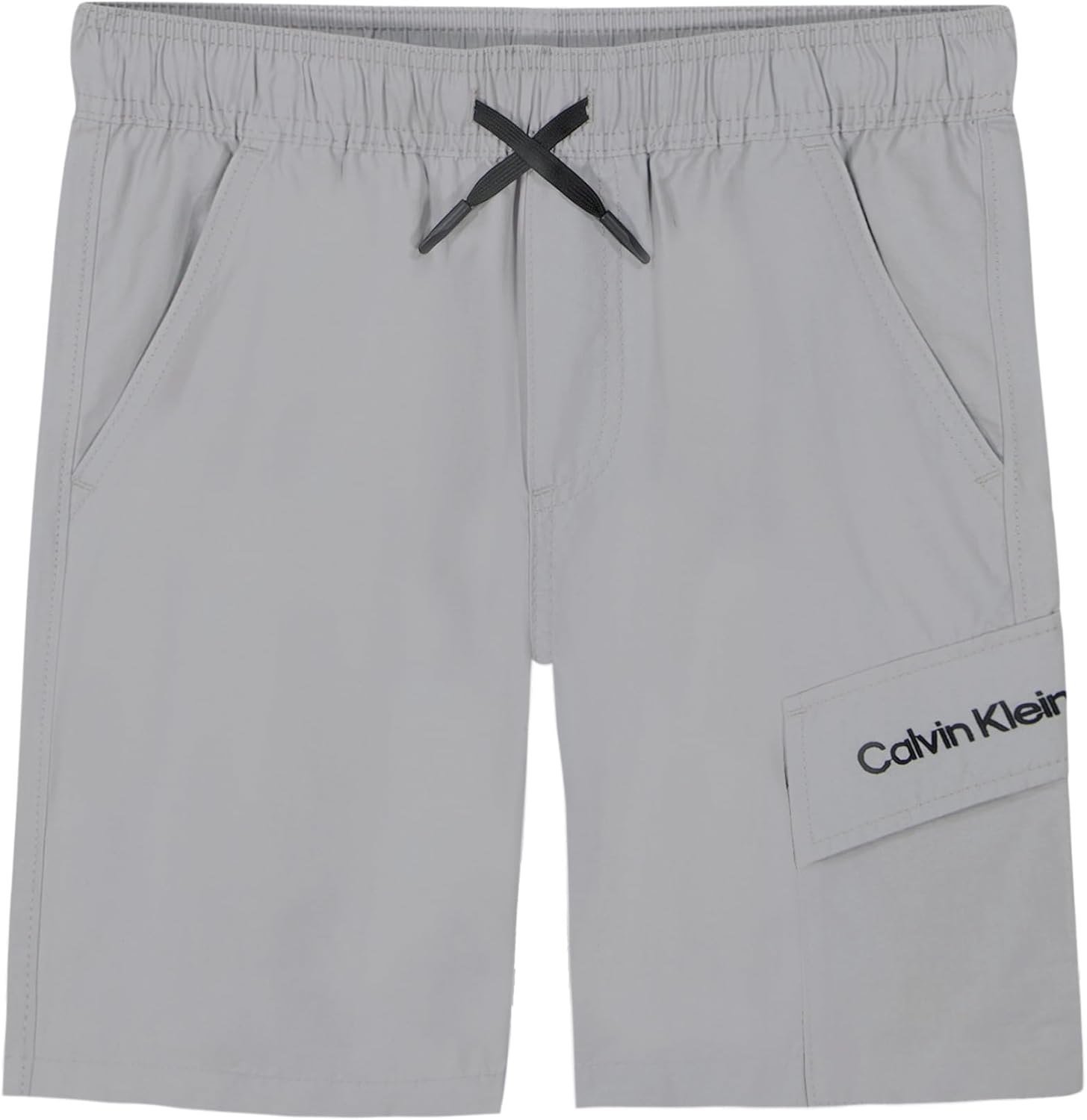 Шорты-карго Calvin Klein для мальчиков, затягивающиеся на шнурок, Silver Grey
Шорты-карго Calvin Klein для мальчиков, затягивающиеся на шнурок, Silver Grey