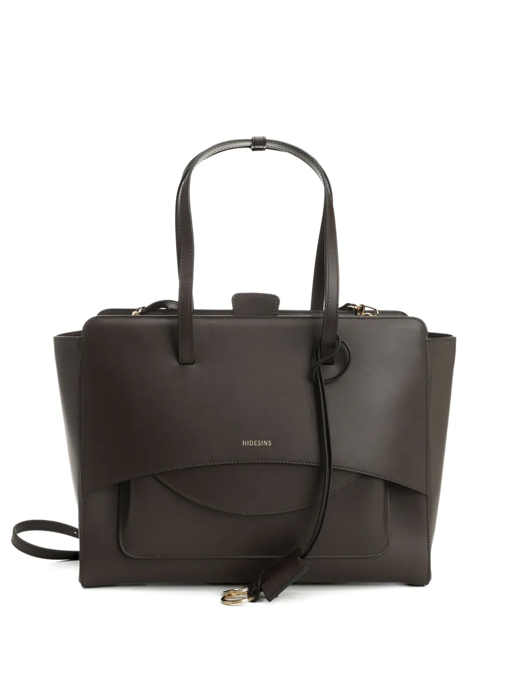 Большая кожаная сумка-тоут с клапаном HIDESINS, коричневый
Большая кожаная сумка-тоут с клапаном HIDESINS, коричневый