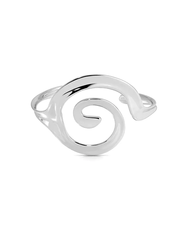 Браслет-Манжета Aura Swirl Ettika, silver
Браслет-Манжета Aura Swirl Ettika, silver