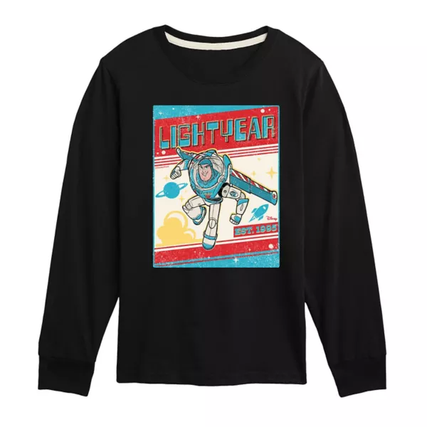 Футболка с длинным рукавом для мальчиков 8-20 лет «История игрушек: Базз Лайтер» Disney / Pixar, черный
Футболка с длинным рукавом для мальчиков 8-20 лет «История игрушек: Базз Лайтер» Disney / Pixar, черный