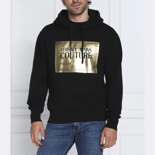 Толстовка обычного кроя Versace, черный
Толстовка обычного кроя Versace, черный