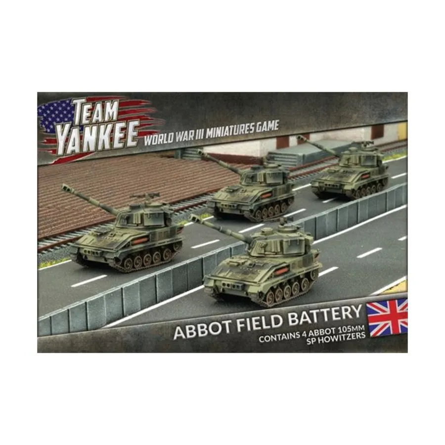 Полевая батарея Эббот, Team Yankee - World War III - British Army (1:100)
Полевая батарея Эббот, Team Yankee - World War III - British Army (1:100)