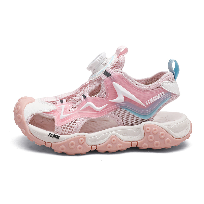 Противоскользящие и дышащие детские сандалии FCMM, розовый
Противоскользящие и дышащие детские сандалии FCMM, розовый