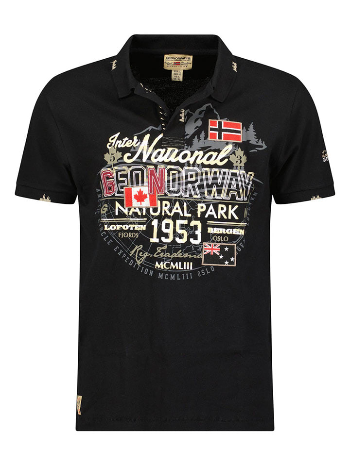 Рубашка-поло Geographical Norway, черный
Рубашка-поло Geographical Norway, черный