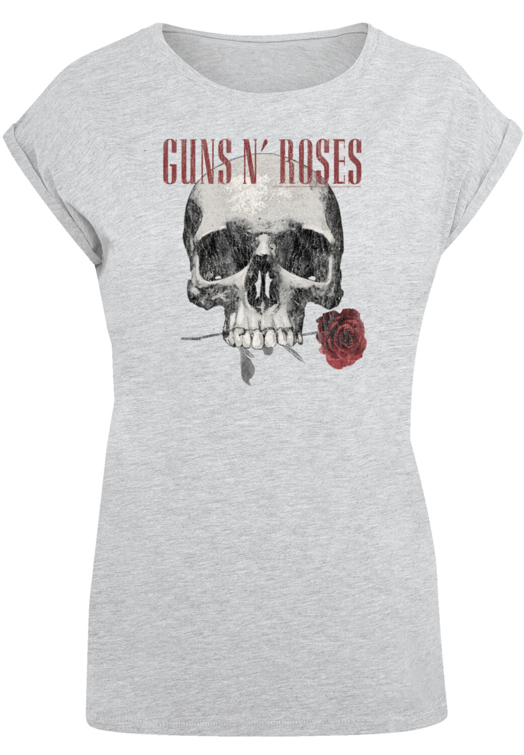 Футболка F4NT4STIC Guns 'n' Roses Flower Skull Rock Musik Band, цвет grau meliert
Футболка F4NT4STIC Guns 'n' Roses Flower Skull Rock Musik Band, цвет grau meliert