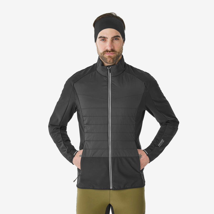 WEDZE Мужская теплая, дышащая куртка для беговых лыж - XCS 500 черная
WEDZE Мужская теплая, дышащая куртка для беговых лыж - XCS 500 черная