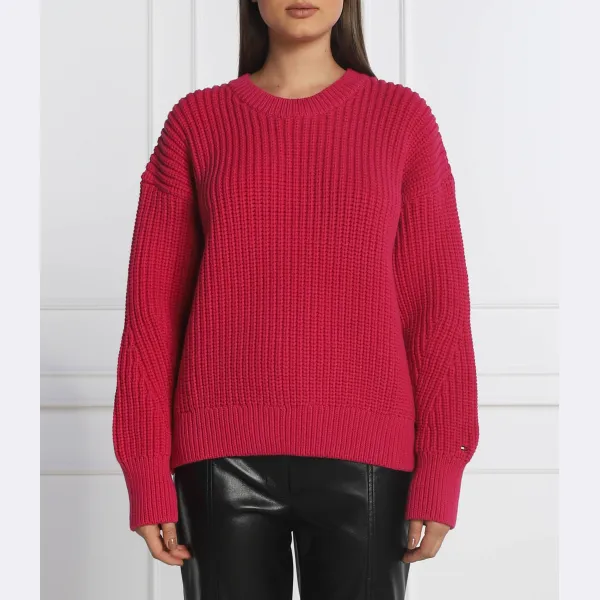 Свитер обычного кроя Tommy Hilfiger, розовый 
Свитер обычного кроя Tommy Hilfiger, розовый