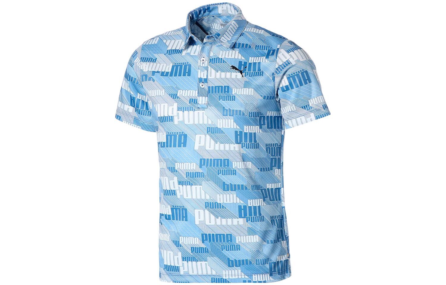 Мужская рубашка-поло для гольфа, небесно-голубая Puma, голубой
Мужская рубашка-поло для гольфа, небесно-голубая Puma, голубой