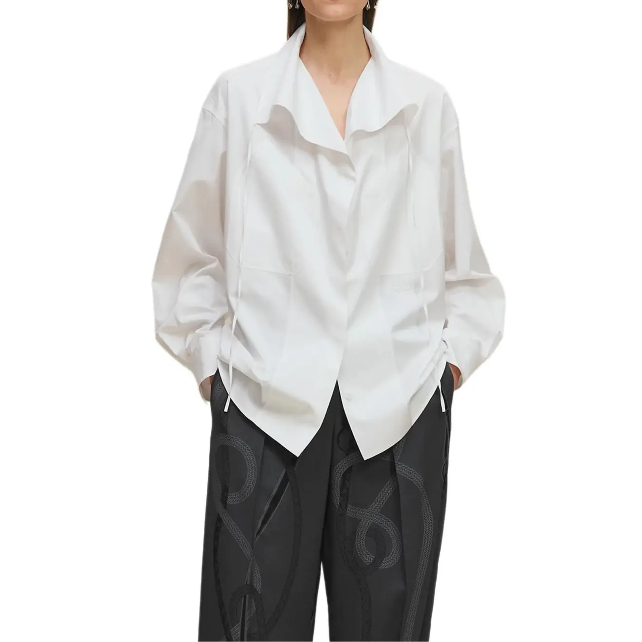 HERMES Рубашка FW25 женская белая
HERMES Рубашка FW25 женская белая