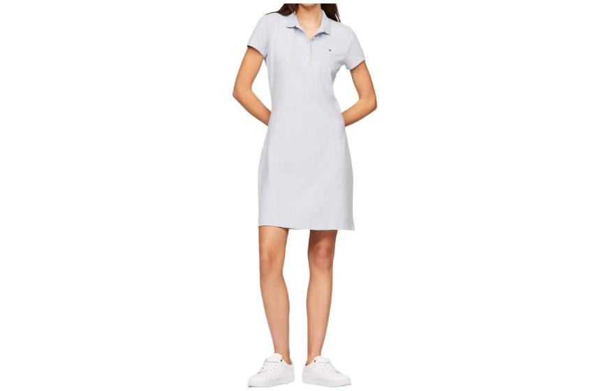 Tommy Hilfiger Женское платье с коротким рукавом светло-голубой
Tommy Hilfiger Женское платье с коротким рукавом светло-голубой