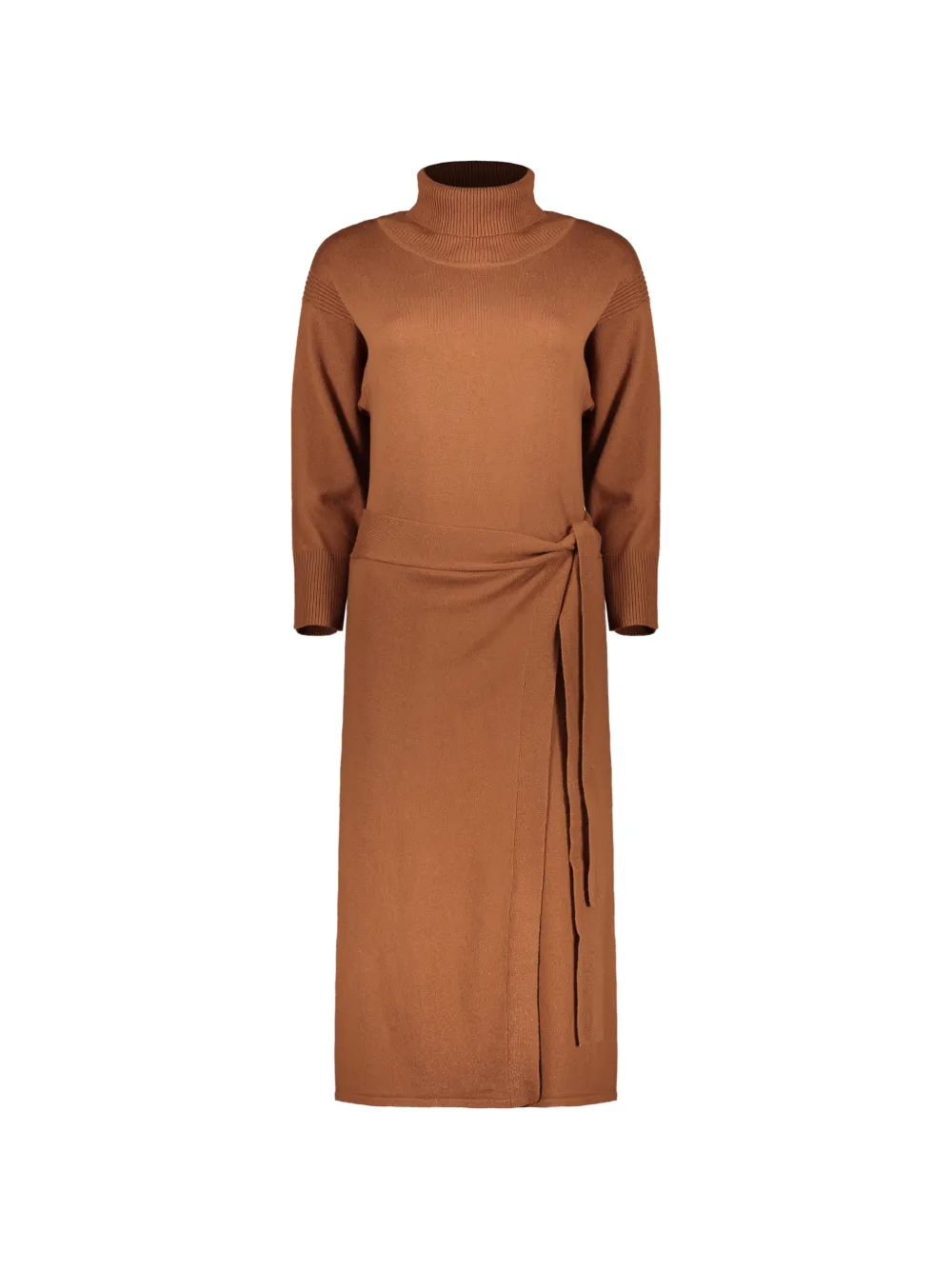 Миди-платье с высоким воротом и драпировкой Yves Salomon, коричневый
Миди-платье с высоким воротом и драпировкой Yves Salomon, коричневый