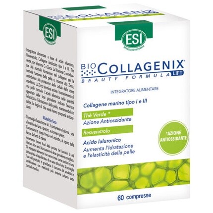 Biocollagenix антиоксидант ESI 60 таблеток Esi Srl
Biocollagenix антиоксидант ESI 60 таблеток Esi Srl