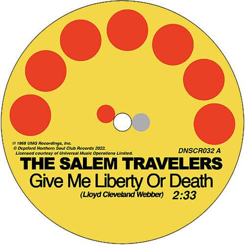Сингл 7" Salem Travelers: Tell It Like It Is/give Me Liberty Or Death
Сингл 7" Salem Travelers: Tell It Like It Is/give Me Liberty Or Death
