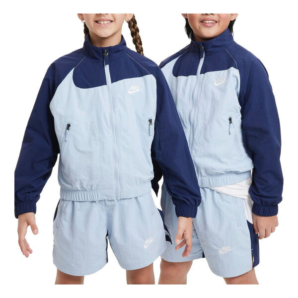 Куртка спортивная одежда amplify тканая куртка на молнии Nike, синий
Куртка спортивная одежда amplify тканая куртка на молнии Nike, синий