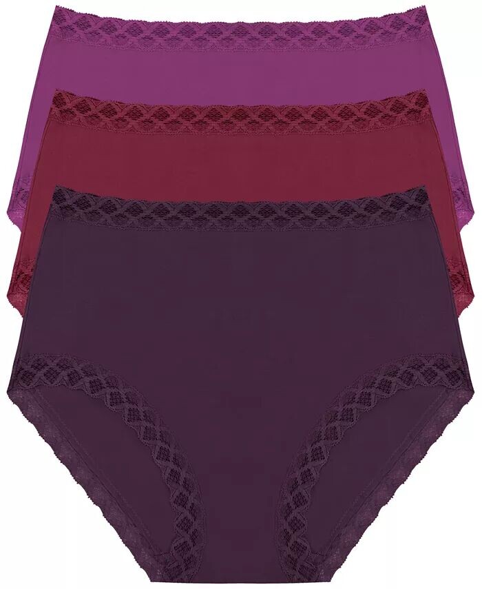 Комплект нижнего белья с высокой посадкой и кружевной отделкой Bliss, комплект из 3 шт. 755058MP Natori, фиолетовый
Комплект нижнего белья с высокой посадкой и кружевной отделкой Bliss, комплект из 3 шт. 755058MP Natori, фиолетовый