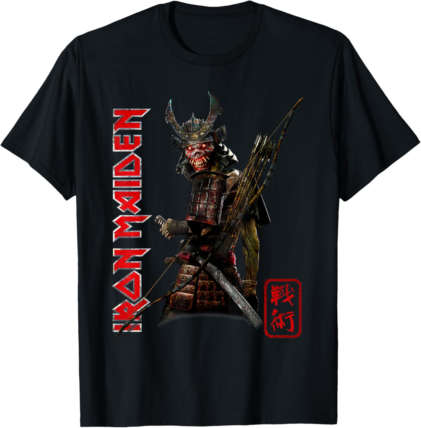 Футболка с логотипом Senjutsu Samurai, черная Iron Maiden
Футболка с логотипом Senjutsu Samurai, черная Iron Maiden