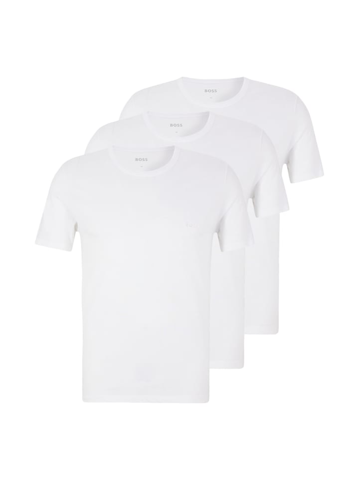 Набор из 3 футболок с круглым вырезом белого цвета, Белый, Набор из 3 футболок с круглым вырезом белого цвета
Набор из 3 футболок с круглым вырезом белого цвета, Белый, Набор из 3 футболок с круглым вырезом белого цвета