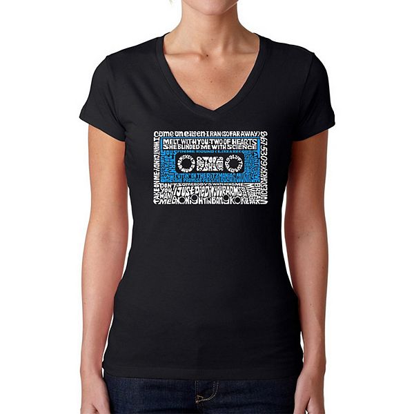 Футболка V-neck с принтом 80S one hit wonders La Pop Art
Футболка V-neck с принтом 80S one hit wonders La Pop Art