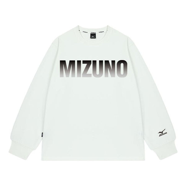Футболка graphic long sleeve t-shirt 'white' Mizuno, белый 
Футболка graphic long sleeve t-shirt 'white' Mizuno, белый