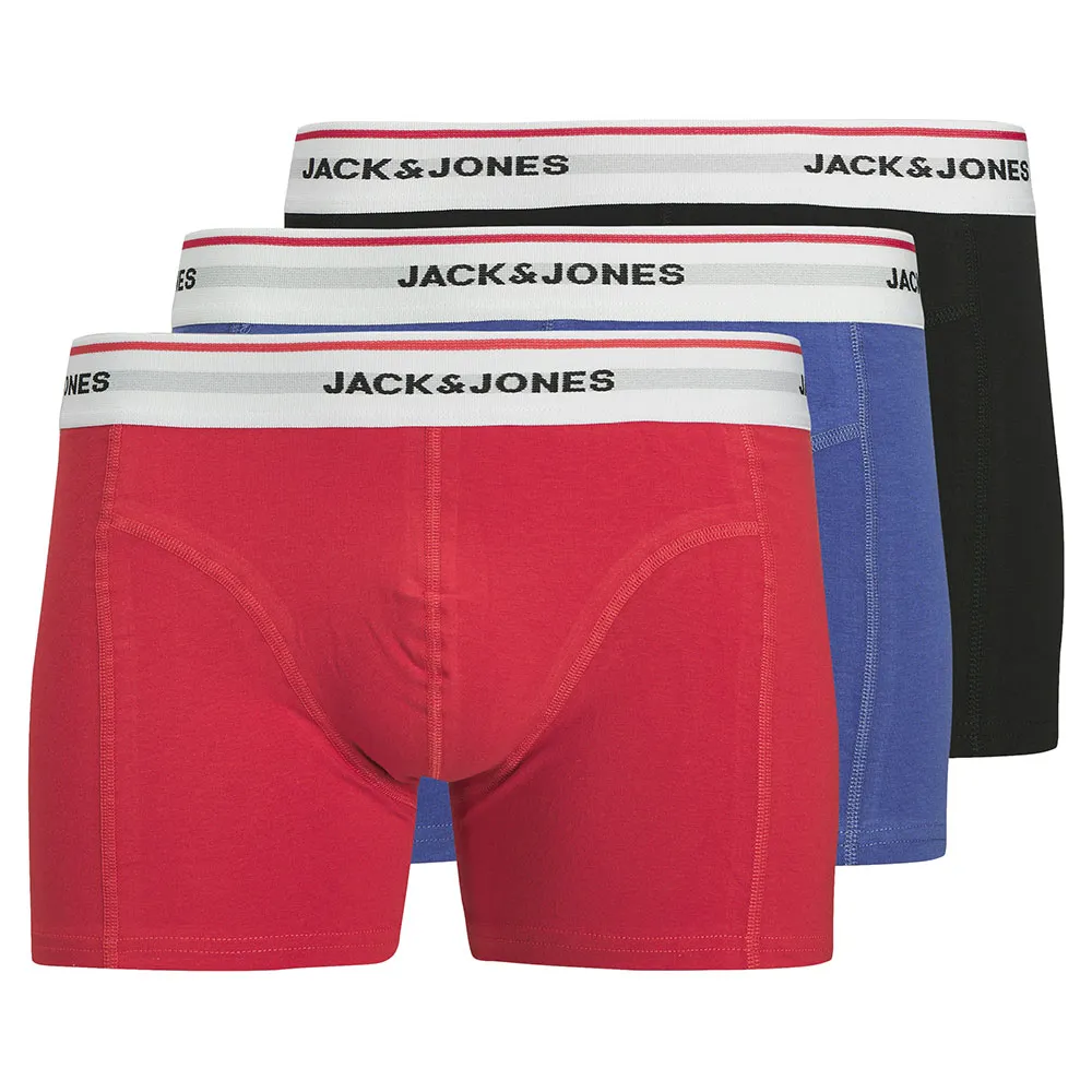 Боксеры 3 шт Jack & Jones Kayden Solid SN, разноцветный 
Боксеры 3 шт Jack & Jones Kayden Solid SN, разноцветный