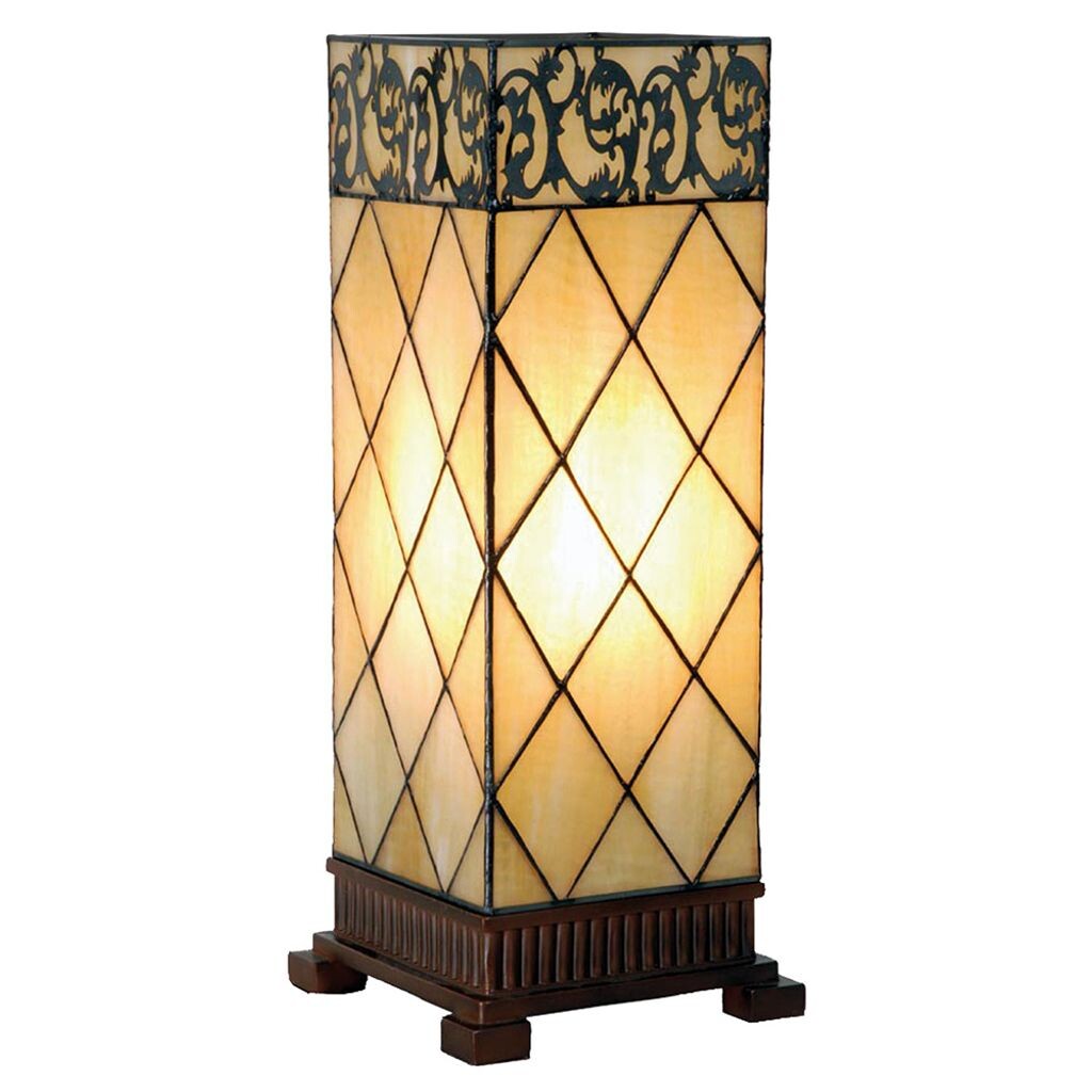 Clayre & Eef Tiffany Настольная лампа 18x45 см бежевый коричневый стекло квадрат Clayre&Eef
Clayre & Eef Tiffany Настольная лампа 18x45 см бежевый коричневый стекло квадрат Clayre&Eef