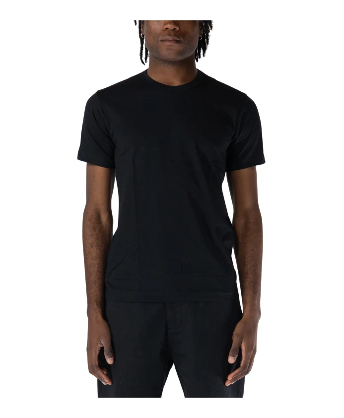 Простая футболка с круглым вырезом Comme Des Garã§Ons, черный
Простая футболка с круглым вырезом Comme Des Garã§Ons, черный