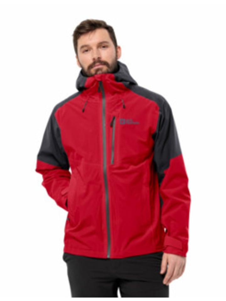 Мужская куртка для активного отдыха однотонного цвета Jack Wolfskin
Мужская куртка для активного отдыха однотонного цвета Jack Wolfskin