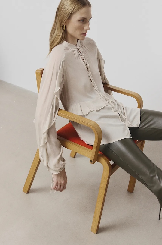 Рубашка Answear.Lab, бежевый
Рубашка Answear.Lab, бежевый