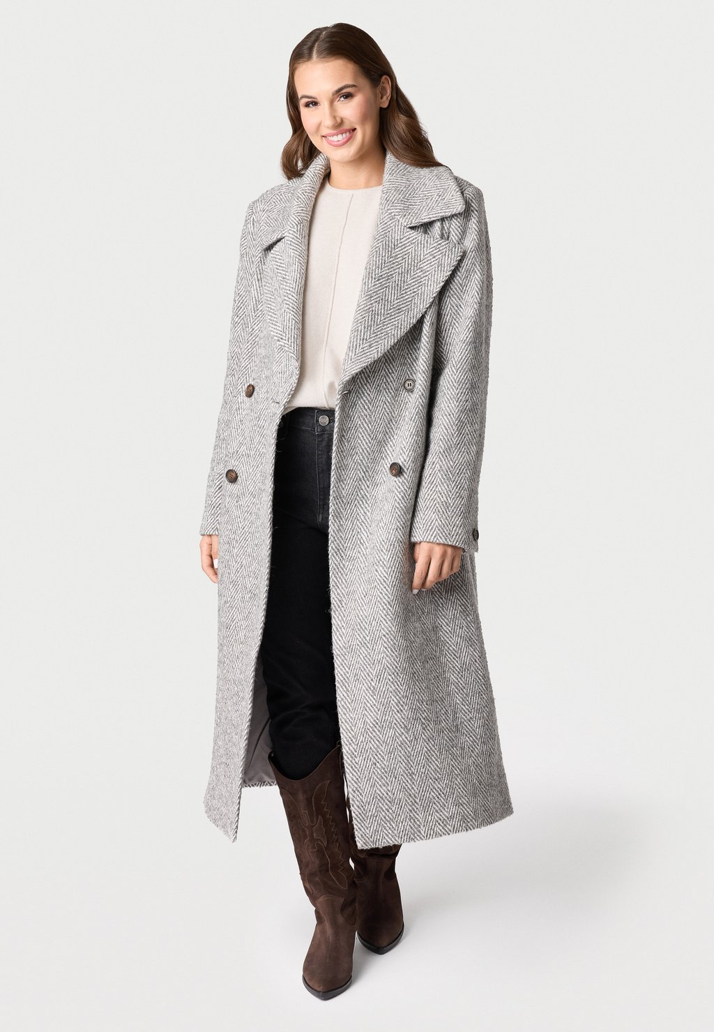 Классическое пальто QUIOSQUE, светло-серый
Классическое пальто QUIOSQUE, светло-серый