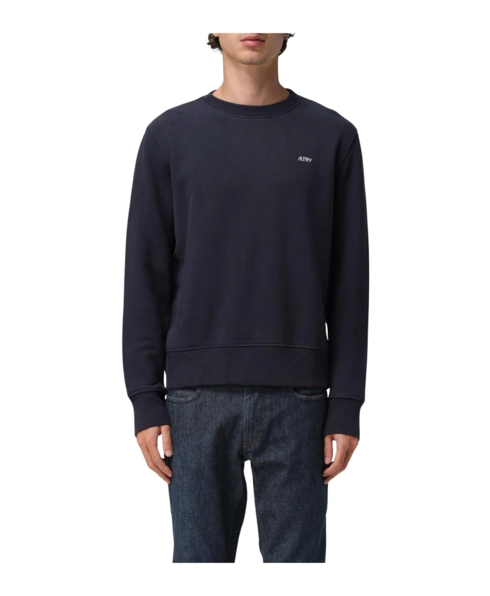 Классическая хлопковая толстовка Autry, синий
Классическая хлопковая толстовка Autry, синий