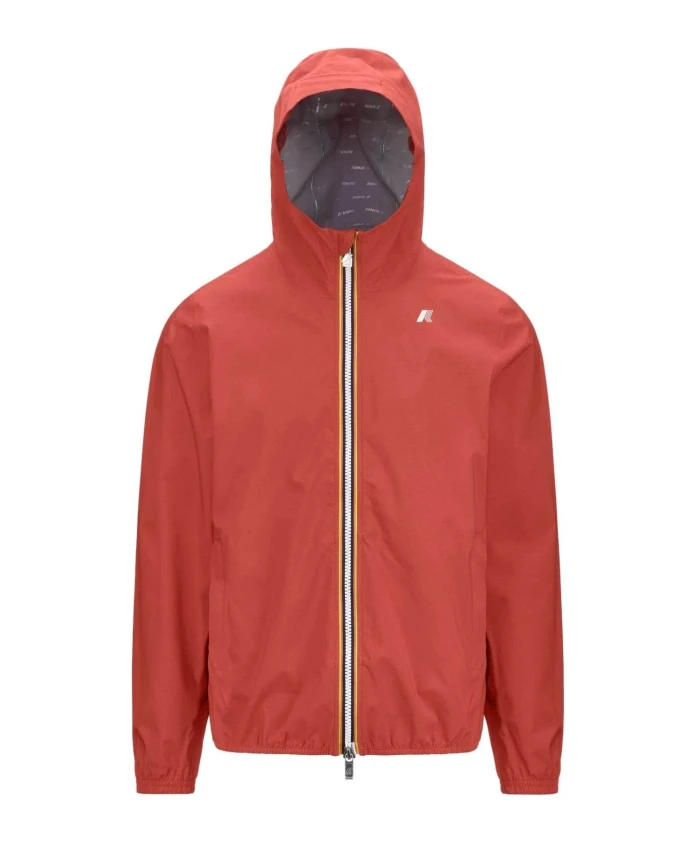 Эко-Эластичная красная куртка в горошек K-Way, красный
Эко-Эластичная красная куртка в горошек K-Way, красный