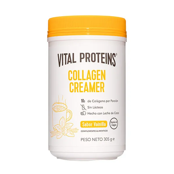 Коллагеновый порошковый крем со вкусом ванили Collagen Creamer Vainilla Vital Proteins, 305 g
Коллагеновый порошковый крем со вкусом ванили Collagen Creamer Vainilla Vital Proteins, 305 g
