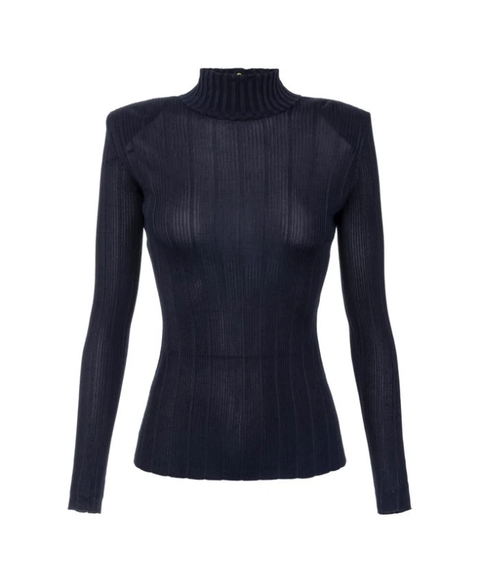 Топ из вискозы с логотипом. Elisabetta Franchi, синий
Топ из вискозы с логотипом. Elisabetta Franchi, синий
