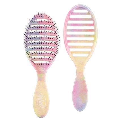 Щетка для сушки волос Speed Dry Hair Brush с вентилируемыми полосками Color Wash и ультрамягкими щетинками HeatFlex — без боли Wet Brush
Щетка для сушки волос Speed Dry Hair Brush с вентилируемыми полосками Color Wash и ультрамягкими щетинками HeatFlex — без боли Wet Brush